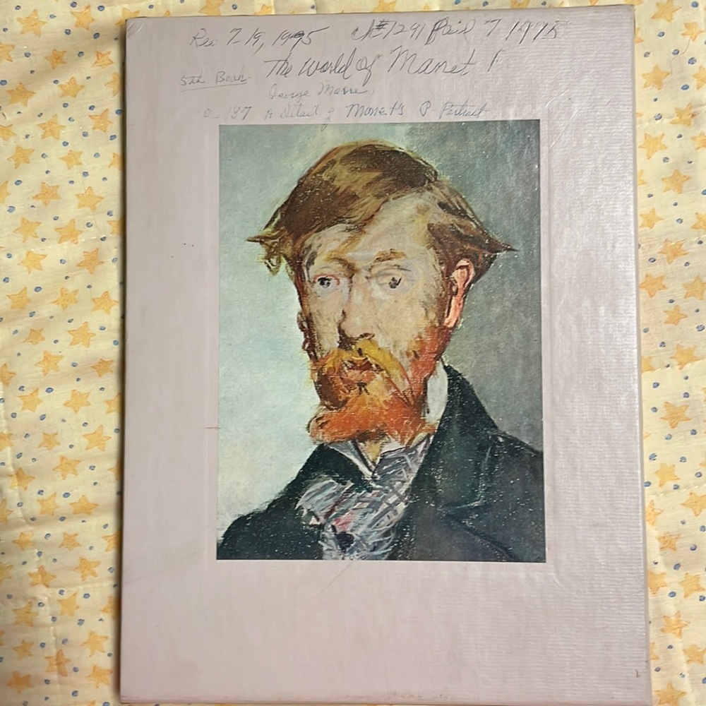 The world of Manet book with sleeve